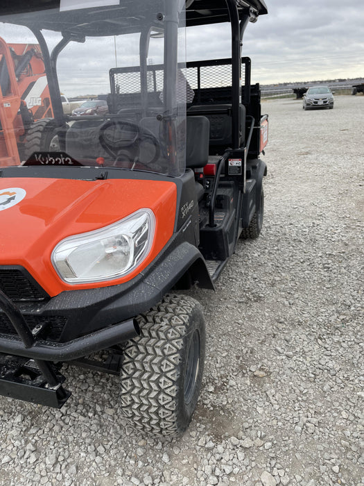 2022 Kubota RTV-X1140W-H Plastic Canopy, Windshield Acrylic Clear, LED Strobe Light, Wire Harness Kit, Back up Alarm