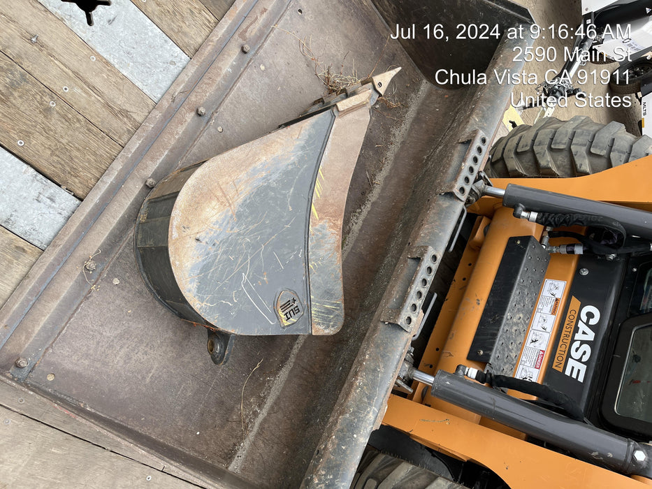 2024 STEEL UNLIMITED 12" Bucket, Mini Excavator. Steel Unlimited