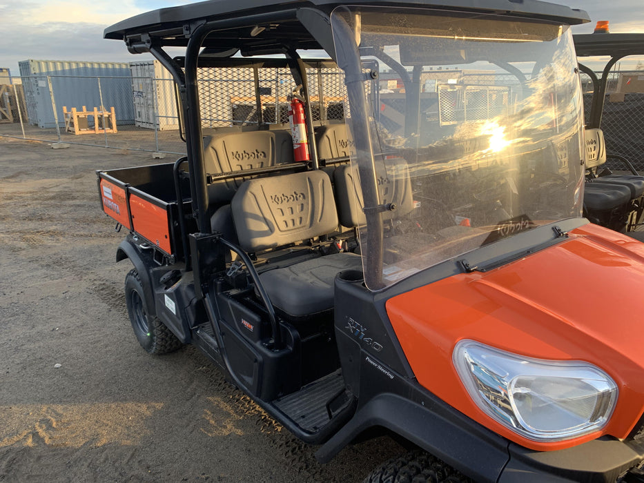 2020 Kubota RTV-X1140W-H Canopy, 4-Seater, Diesel, Windshield Acrylic Clear, Strobe Light, Backup Alarm