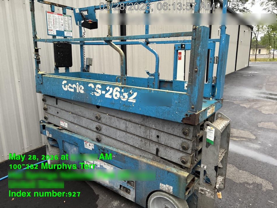 2018 Genie GS-2632 Genie GS-2632 w/Fixed Rail, Chain Entry