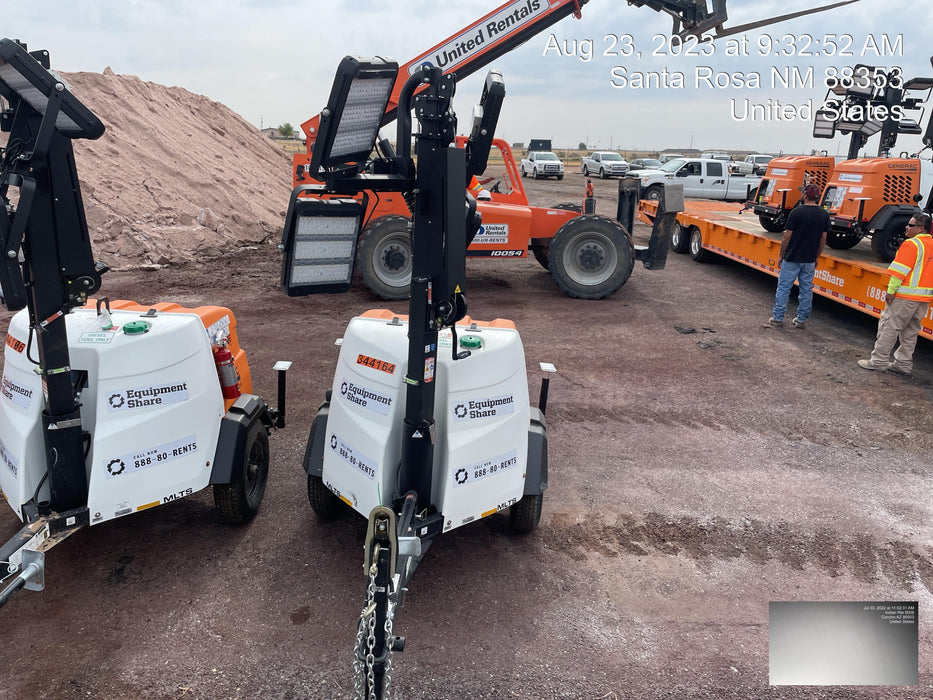 2023 Generac MLT2 Diesel, Flex Switch 120V Input, Powerzone Controller, (4) 320W LED Lights, 4kW Generator, 39.9 Gal Fuel Tank, 2" Ball, T3