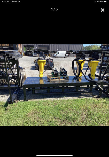 2025 FLUID POWER SUPPORT Hydraulic Breaker Rack