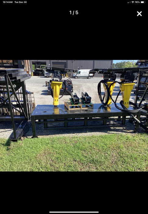 2025 FLUID POWER SUPPORT Hydraulic Breaker Rack