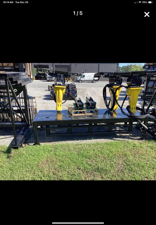 2025 FLUID POWER SUPPORT Hydraulic Breaker Rack