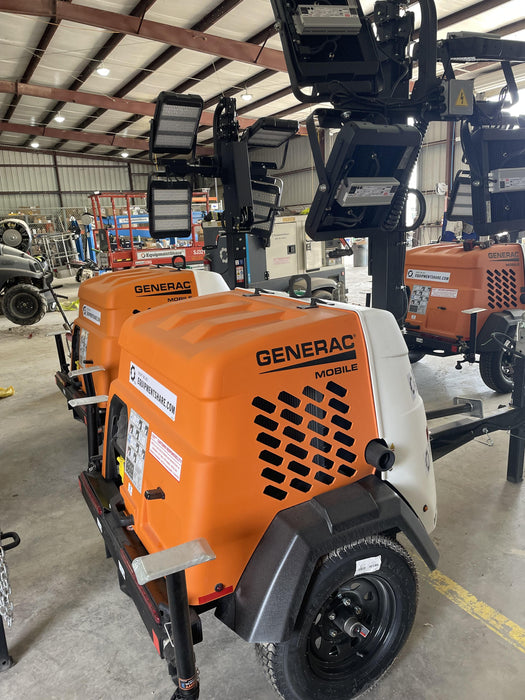 2023 Generac MLT2 Diesel, Flex Switch 120V Input, Powerzone Controller, 
(4) 320W LED Lights, 4kW Generator, 39.9 Gal Fuel Tank, 2" Ball, T3