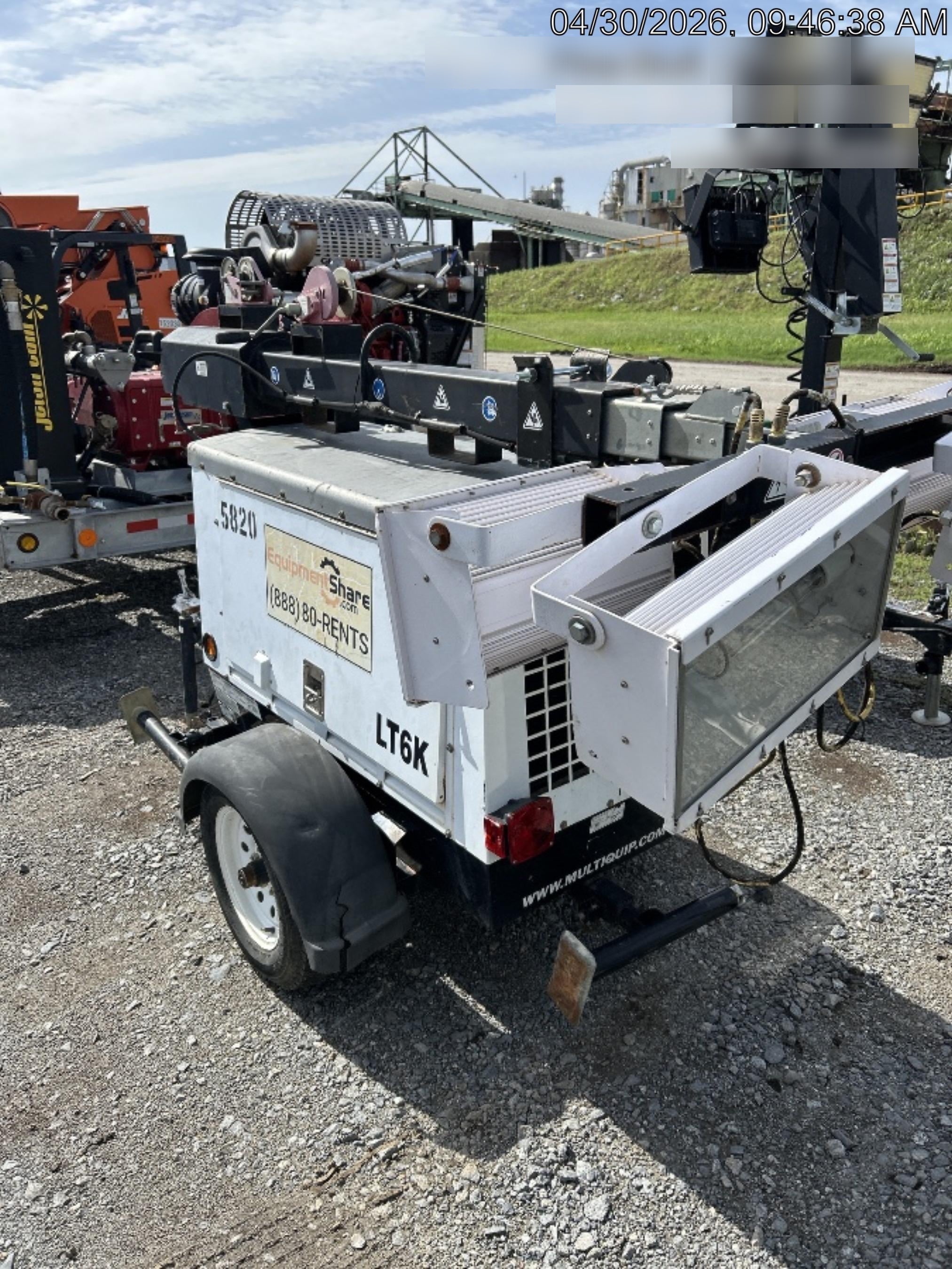 2017 MULTIQUIP LT6K`