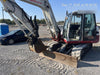 2019 Takeuchi TB290 Takeuchi TB290 Cab/Heat/AC w/Rubber Tracks, Auxiliary Hydraulics, Dozer Blade, Manual QC, 18/24/36" Buckets, Hydraulic Thumb Installed