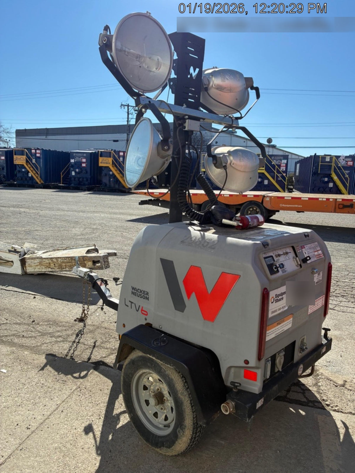 2019 Wacker Neuson LTV6L-MH Standard Options