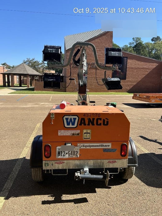 2024 Wanco WLTT-4MM4K Diesel, Deep Sea Controller, Shore Power Plug, Auto Start, (4) 350W LED Floodlights, 4kW Generator, 60 Gal Fuel Tank, 2" Ball, T3