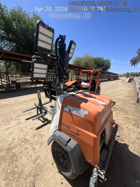 2024 Generac MLT2 Diesel, Flex Switch 120V Input, Powerzone Controller, 
(4) 320W LED Lights, 4kW Generator, 39.9 Gal Fuel Tank, 2" Ball, T3