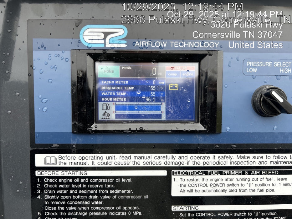 2025 AIRMAN PDSF375DP-6E1