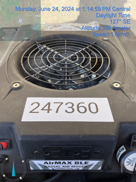 2022 PHOENIX AirMAX Radial Air Mover