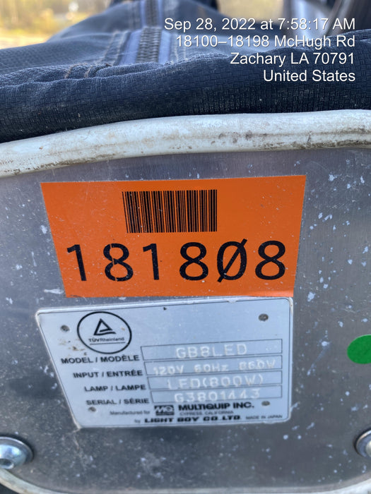 2021 MULTIQUIP GB8LED