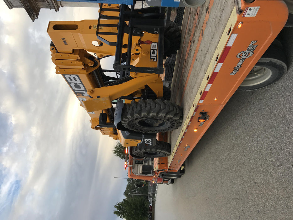 2020 JCB 510-56 Canopy, Solid Tires, Work Lights, Beacon, Aux Hydraulics, Back up Alarm, Lifting Eye, ES Decals