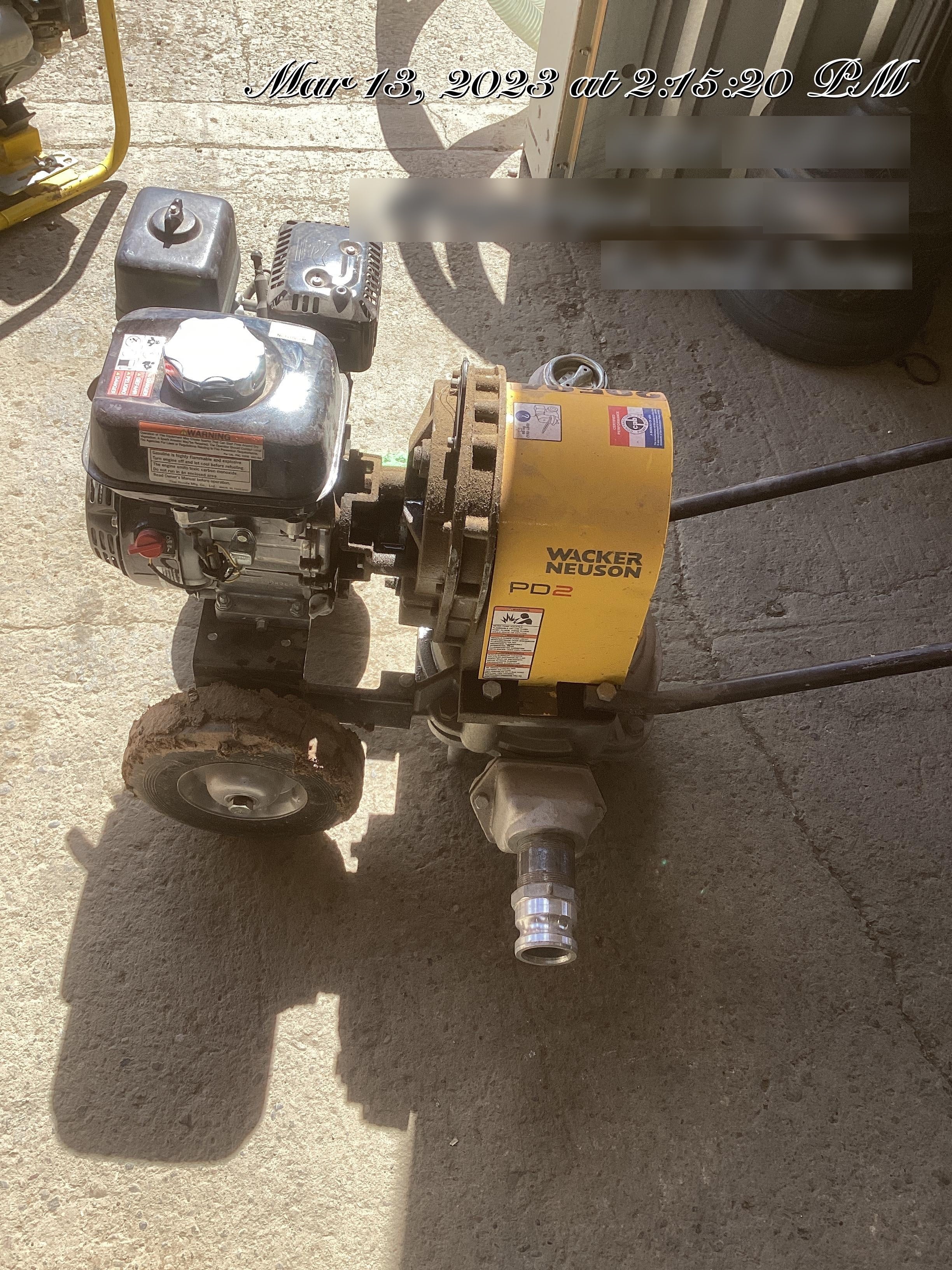 2019 WACKER NEUSON PDT2
