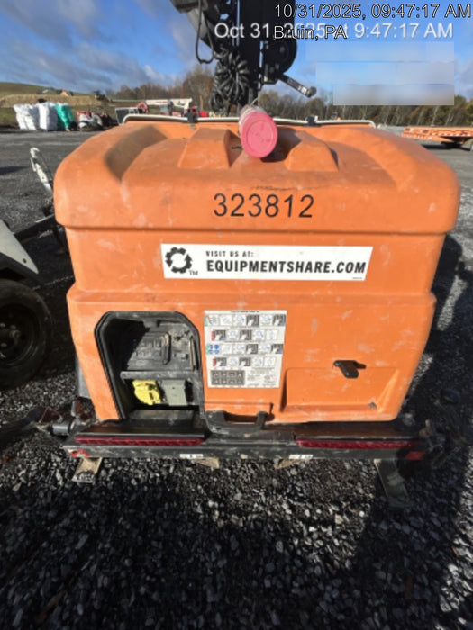 2023 Generac MLT2 Diesel, Flex Switch 120V Input, Powerzone Controller, (4) 320W LED Lights, 4kW Generator, 39.9 Gal Fuel Tank, 2" Ball, T3