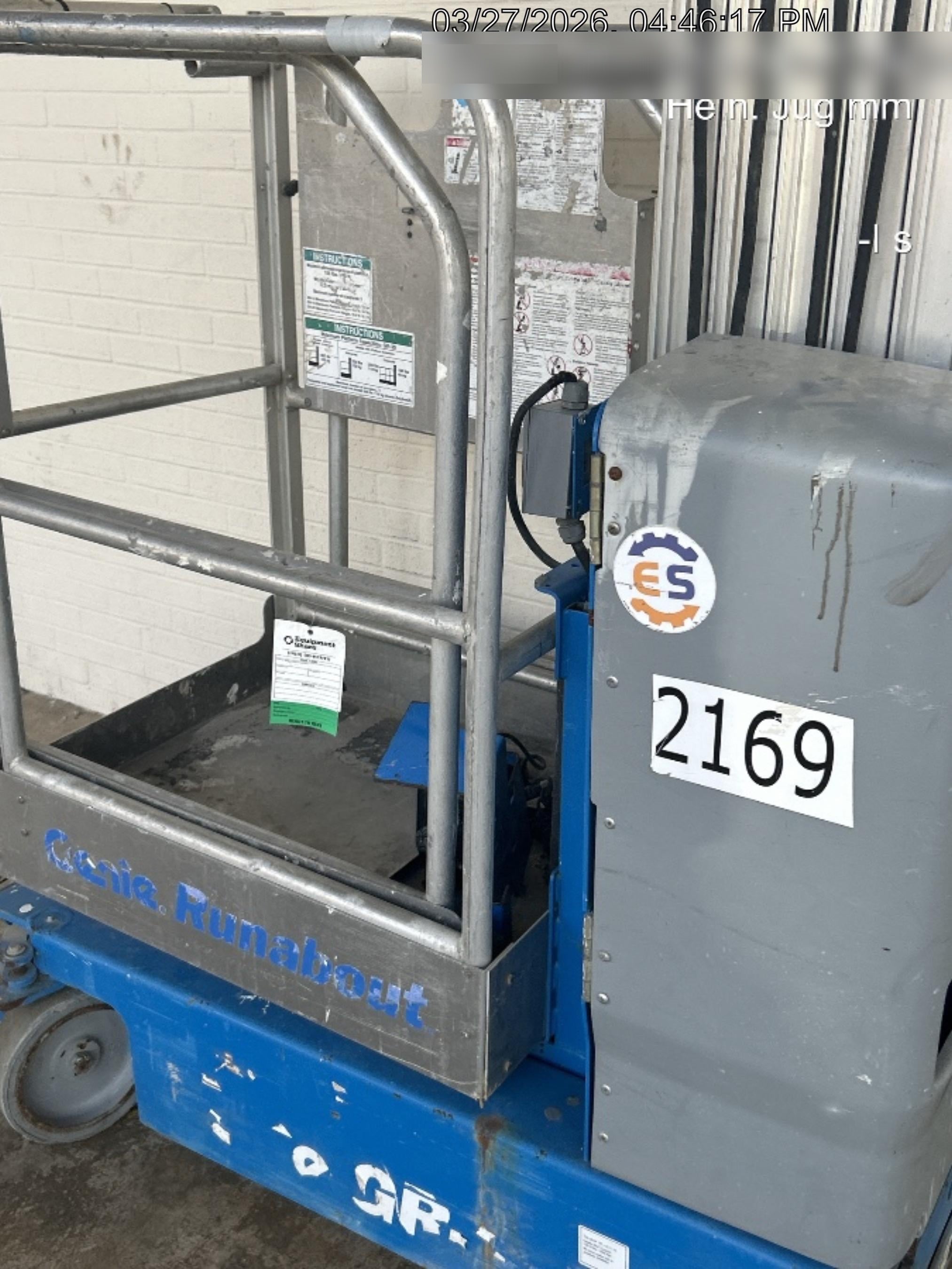 2016 GENIE GR-20
