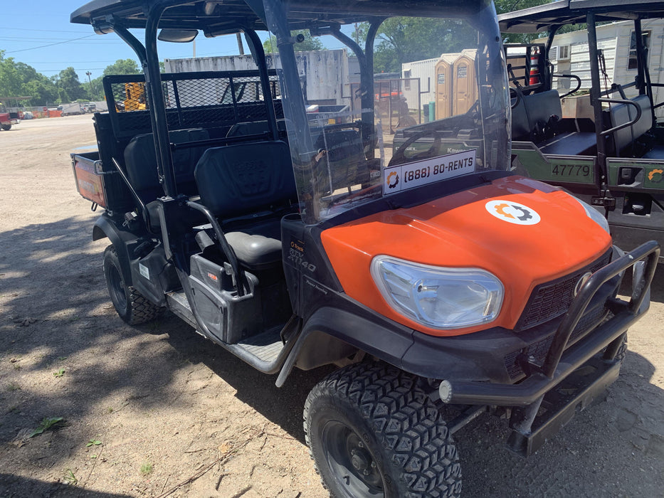 Kubota RTV-X1140W-H Canopy, 4-Seater, Diesel, Windshield Acrylic Clear, Strobe Light, Backup Alarm