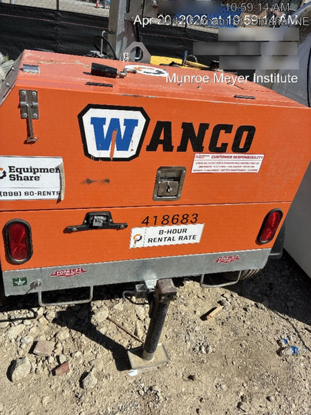 2024 Wanco WLTT-4MM4K Diesel, Deep Sea Controller, Shore Power Plug, Auto Start, (4) 350W LED Floodlights, 4kW Generator, 60 Gal Fuel Tank, 2" Ball, T3