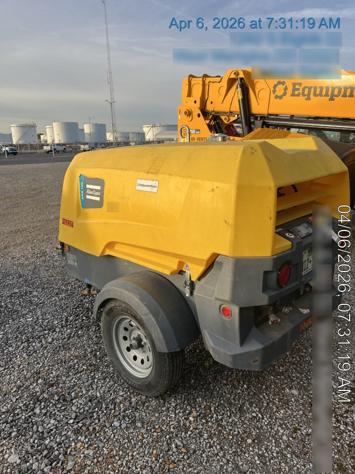 2022 ATLAS COPCO XAS188 CWK