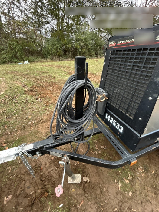 2021 Lincoln Electric Air Vantage 566 Air Vantage 566X Ready Pak 3 (includes trailer, cable rack, fender light kit); no telematics