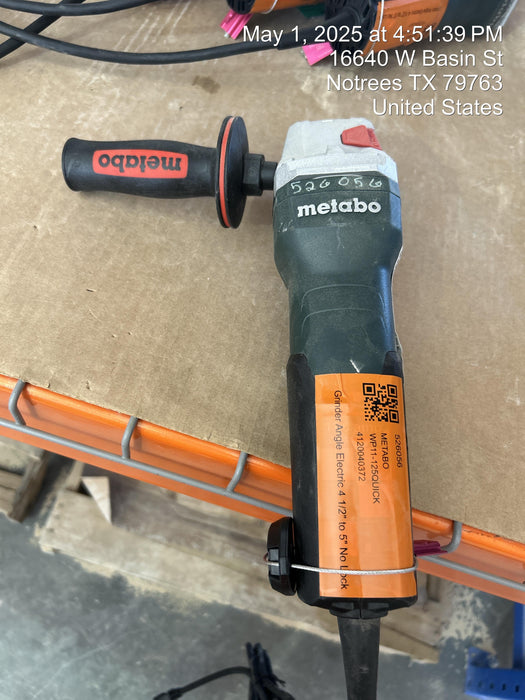 2025 METABO WP11-125QUICK