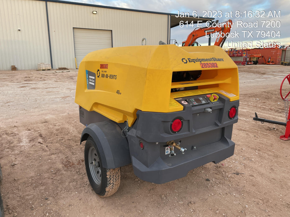 2022 ATLAS COPCO XAS188 CWK
