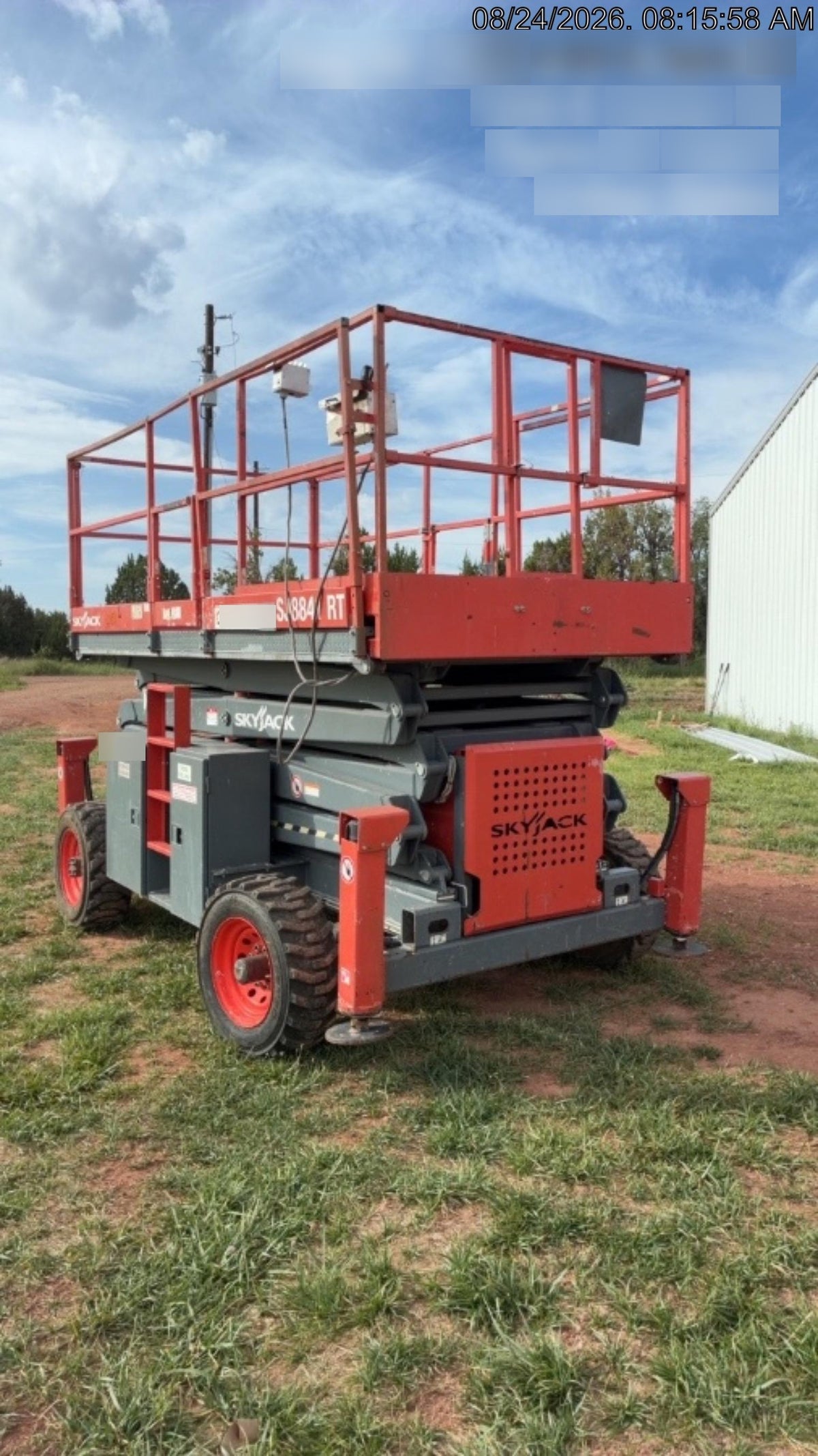 2016 SKYJACK SJ8841 RT