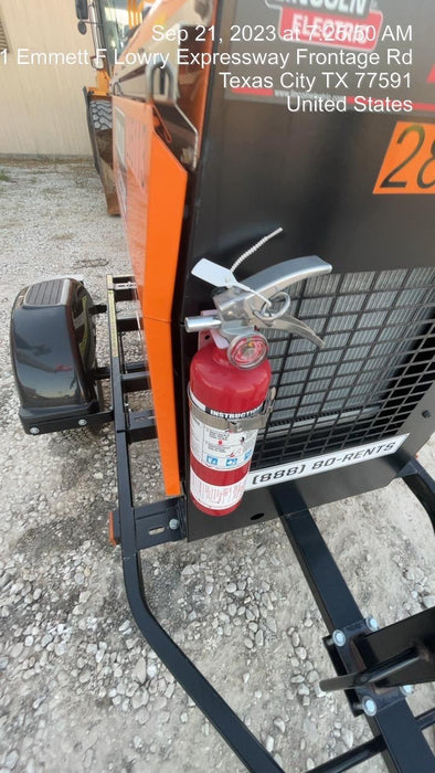 2022 Lincoln Electric LE400 Kubota V1505, Trlr, Cable Rack, Light Kit, ES Decals, T3