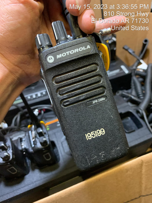 2021 MOTOROLA XPR3300E