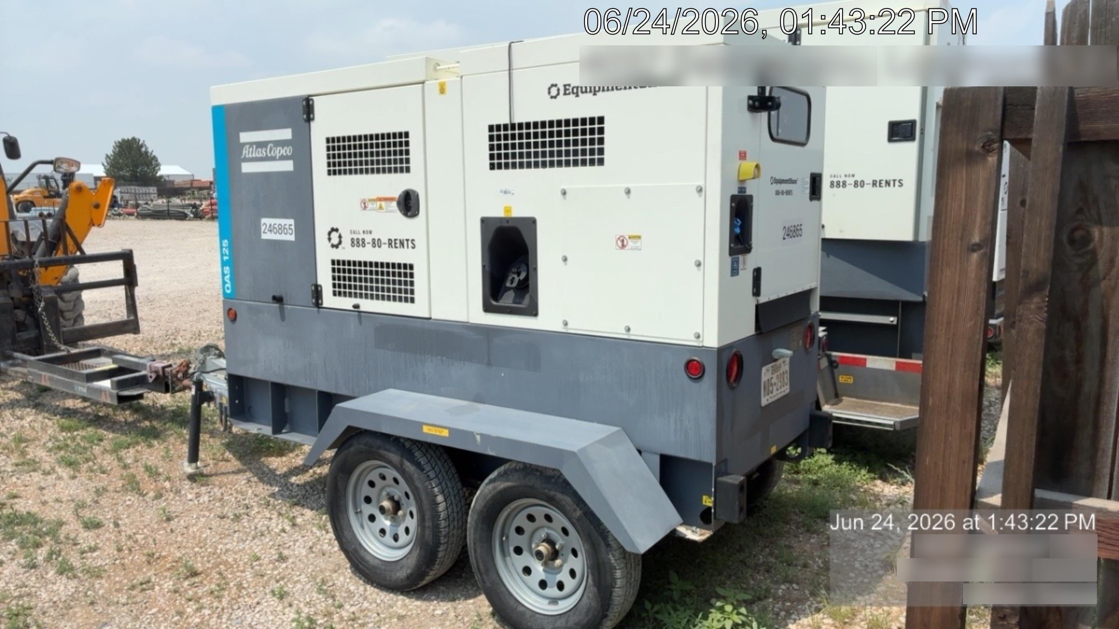 2022 ATLAS COPCO QAS 125