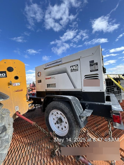 2020 Multiquip DLW400ESA4 400 amp Welder, 14kW, 120/240V, T4F Kubota, Trailer