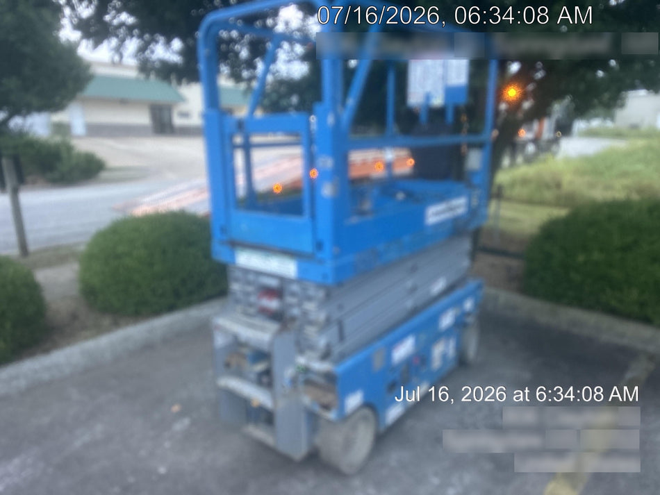 2020 Genie GS-1930 Solid Non Marking Tires, Beacon, Folding rails with half height swing gate