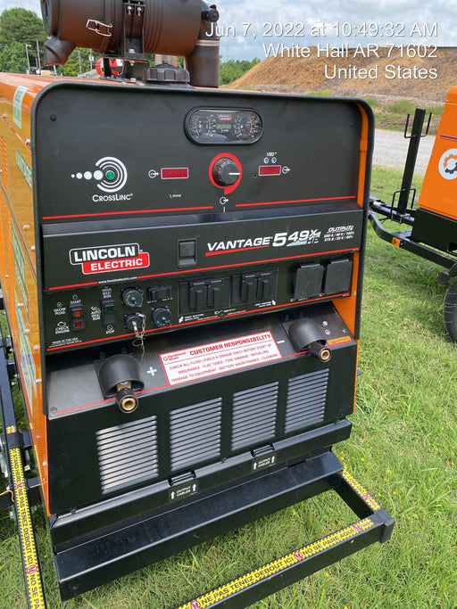 2022 Lincoln Electric Vantage 549X VANTAGE 549X READY-PAK 3