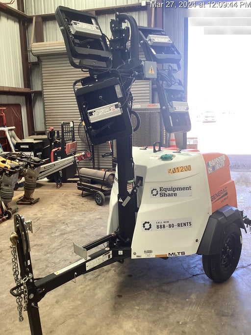 2024 Generac MLT2 Diesel, Flex Switch 120V Input, Powerzone Controller, 
(4) 320W LED Lights, 4kW Generator, 39.9 Gal Fuel Tank, 2" Ball, T3