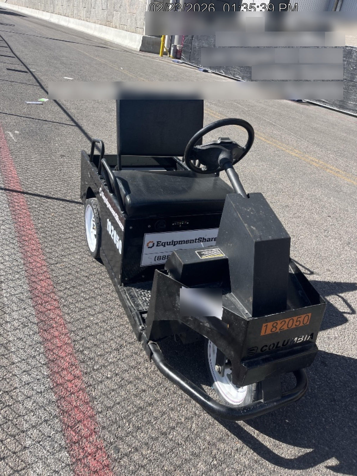 2021 Expeditor Expeditor 3 wheel Expeditor, Steering Wheel, Solid Non marketing tires, Ball Hitch, Front bumper, Painted Black