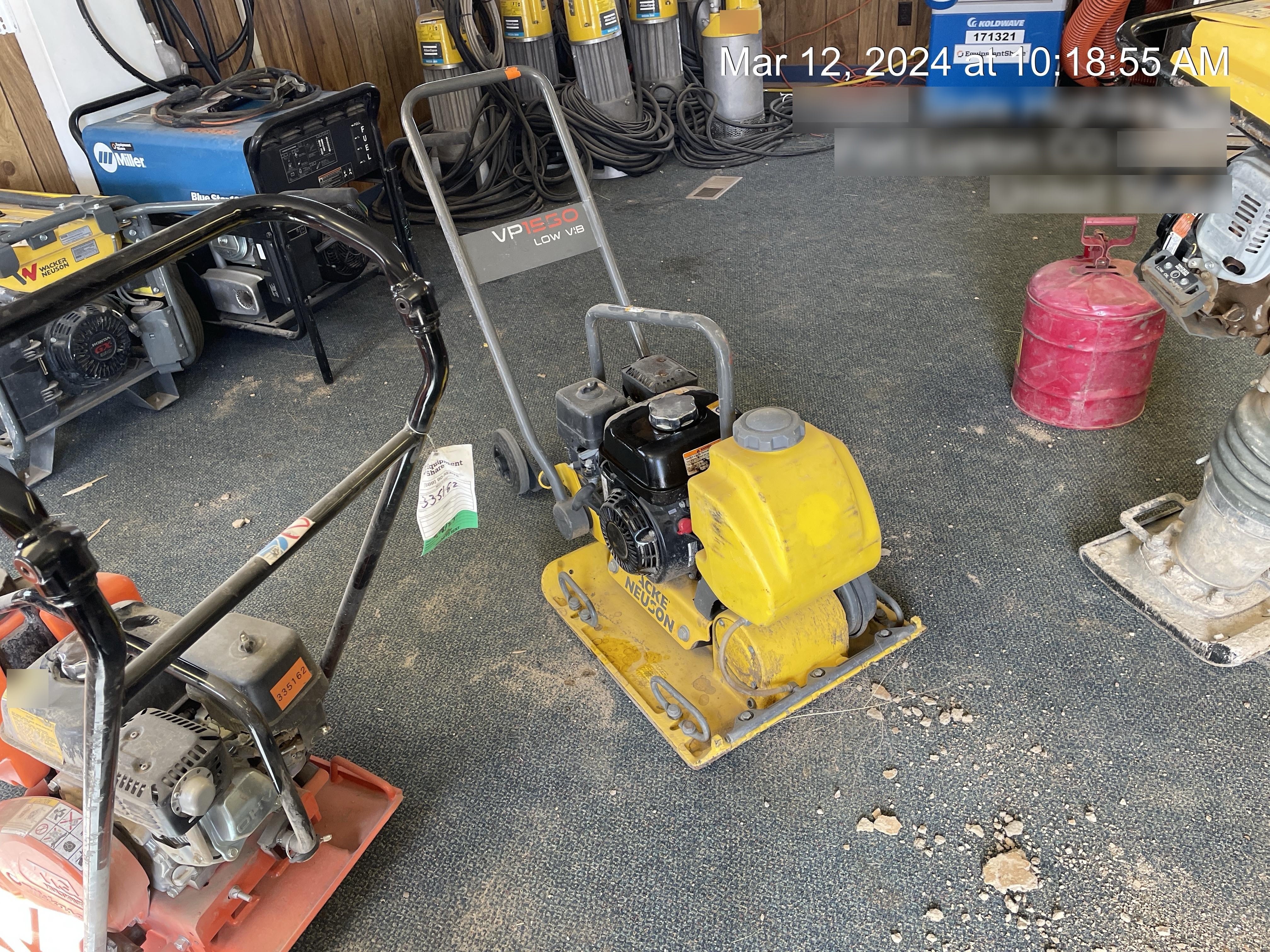 2021 WACKER NEUSON VP1550AW