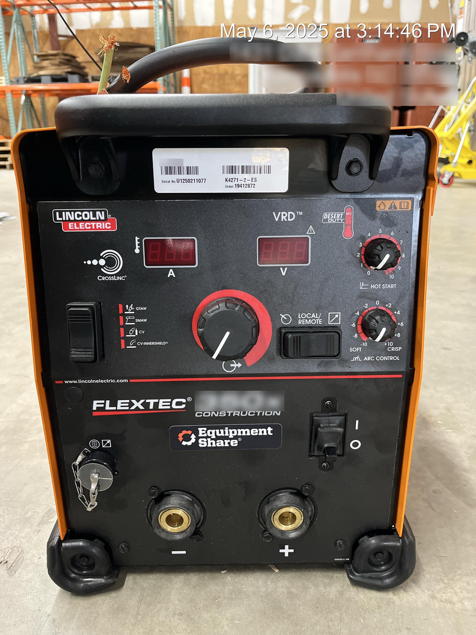 2025 LINCOLN ELECTRIC FLEXTEC 350X