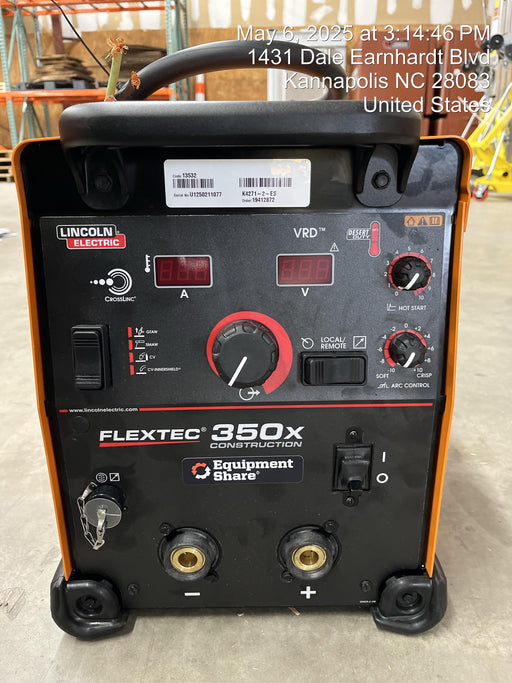 2025 LINCOLN ELECTRIC FLEXTEC 350X