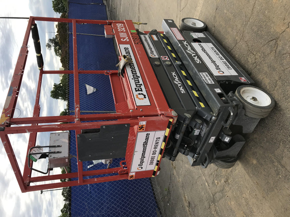 2019 Skyjack SJIII-3219 Standard Options, Trojan Batteries