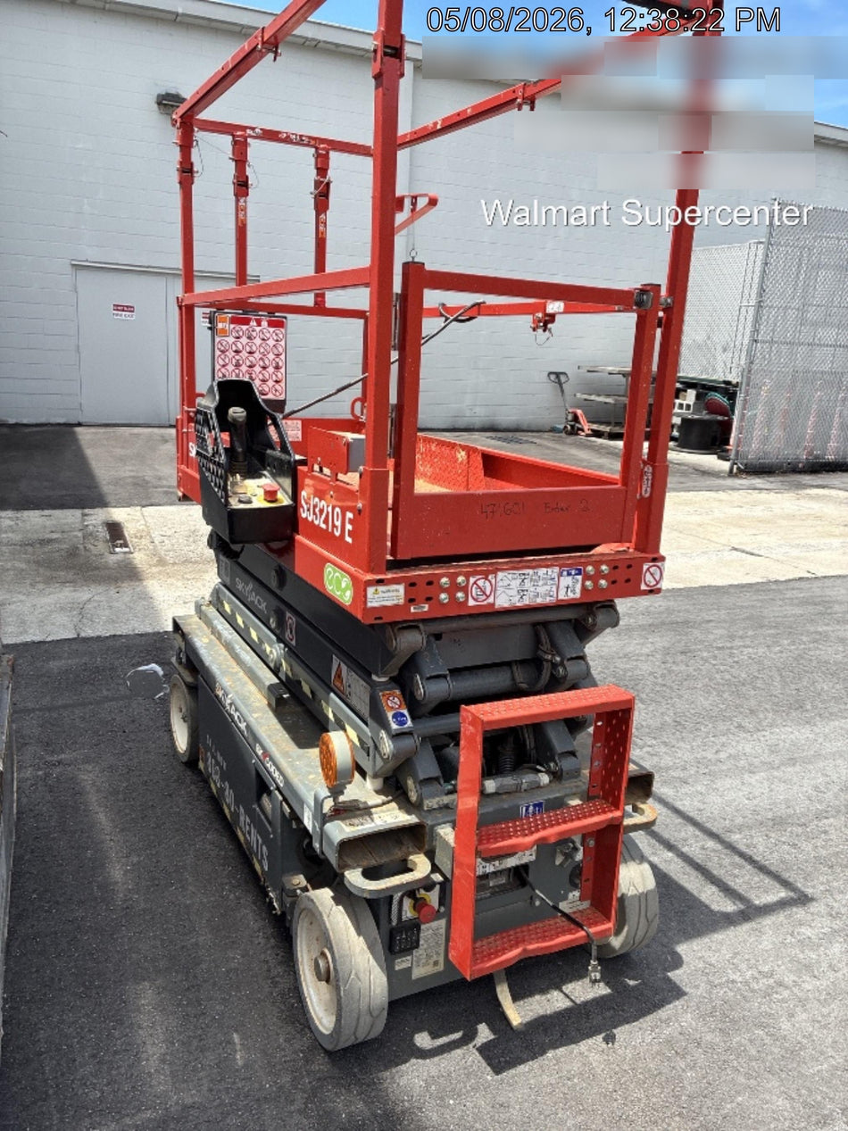 2024 Skyjack SJ3219 Electric Drive, Sld NM Tires, DBcns, RFRails, Power to Platform, T3 + Access Control