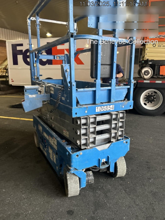 2020 Genie GS-1930 Solid Non Marking Tires, Beacon, Folding rails with half height swing gate, 800W Inverter