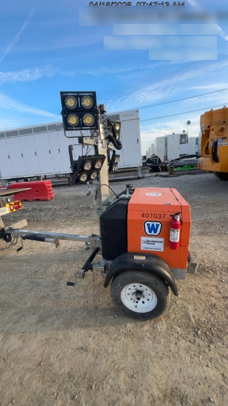 2024 Wanco WLTT-4MM4K Diesel, Deep Sea Controller, Shore Power Plug, Auto Start, (4) 350W LED Floodlights, 4kW Generator, 60 Gal Fuel Tank, 2" Ball, T3