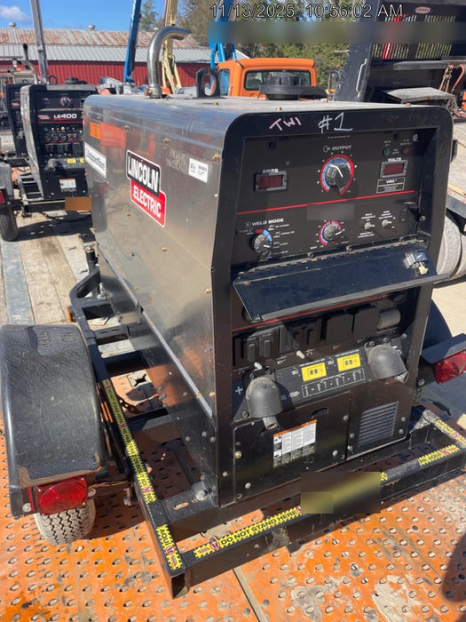 2024 Lincoln Electric LE400 Kubota V1505, Trlr, Cable Rack, Light Kit, ES Decals, T3
