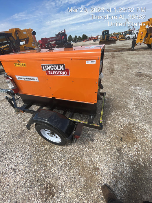 2022 Lincoln Electric LE400 Kubota V1505, Trlr, Cable Rack, Light Kit, ES Decals, T3