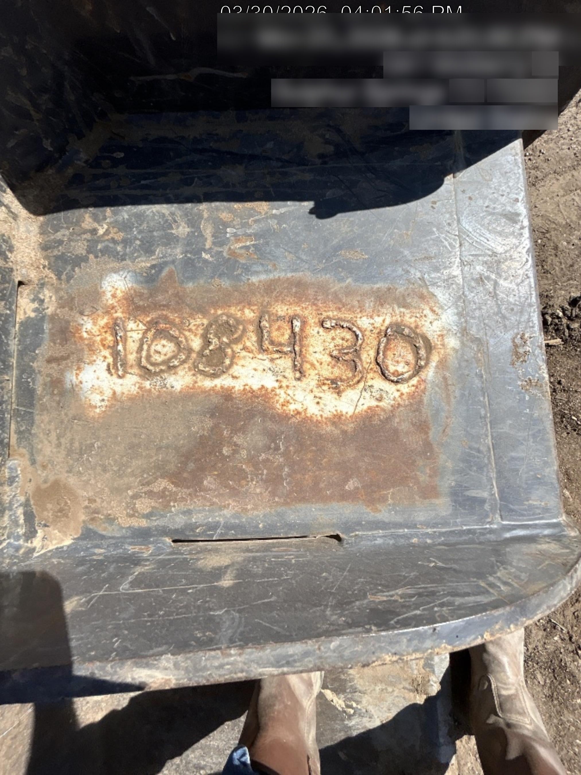 2020 PALADIN 76" Scrap Grapple Bucket - Paladin