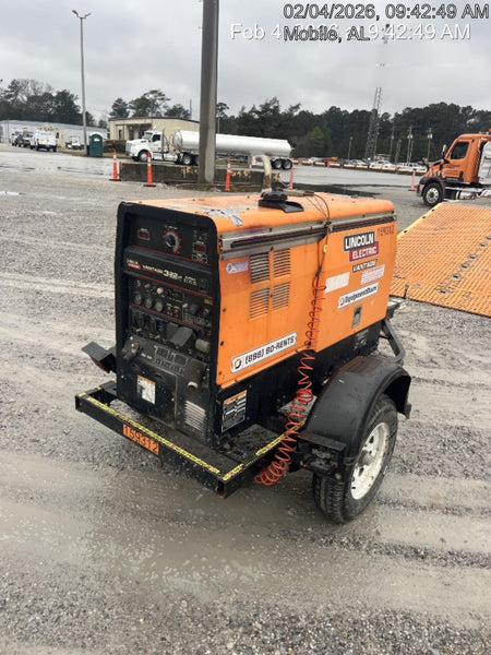 2021 Lincoln Electric Vantage 322 Vantage 322 Ready Pak 3 w/ Decals, ORANGE (includes trailer, cable rack, fender light kit) NO Telematics