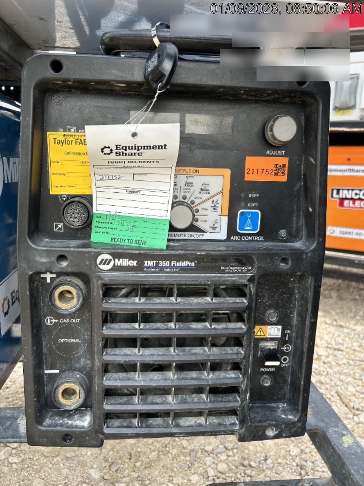 2021 MILLER ELECTRIC XMT 350