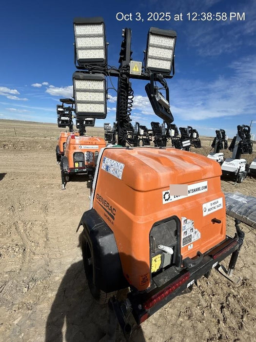 2023 Generac MLT2 Diesel, Flex Switch 120V Input, Powerzone Controller, (4) 320W LED Lights, 4kW Generator, 39.9 Gal Fuel Tank, 2" Ball, T3