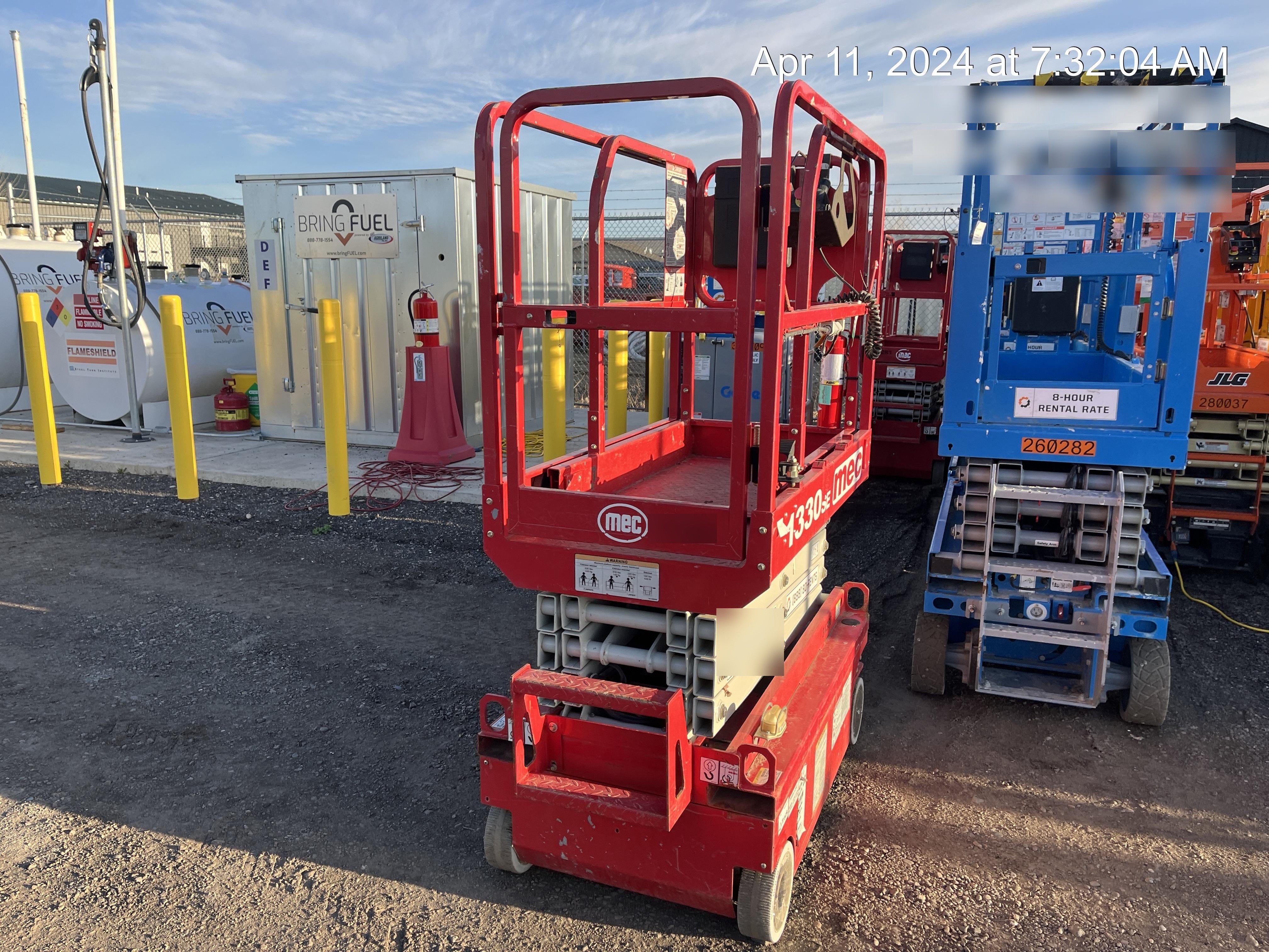 2019 MEC 1330SE Motion Alarm, Beacon, Includes MachineLink keypad and telematics device